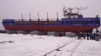 Грунтоотвозная шаланда «Сильная» проекта HB600