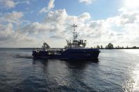 Pilot boat with ice reinforcement 