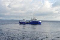 Pilot boat with ice reinforcement 