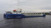 Грунтоотвозная шаланда «Рабочая» проекта HB900