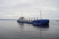 Грунтоотвозная шаланда «Рабочая» проекта HB900