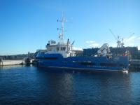 Pilot boat with ice reinforcement 