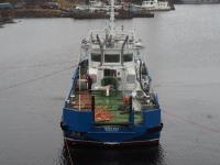 Pilot boat with ice reinforcement 