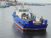 Pilot boat with ice reinforcement 