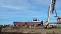 Самоходная грунтоотвозная шаланда проекта НВ-600 «Смелая»