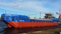 Самоходная грунтоотвозная шаланда проекта НВ-600 «Смелая»