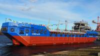 Самоходная грунтоотвозная шаланда проекта НВ-600 «Смелая»