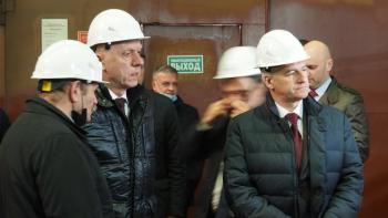 The Presidential Envoy to the Northwestern Federal District and the Deputy Head of the Presidential Administration of the Russian Federation visited the Onega Shipbuilding and Ship Repair Plant