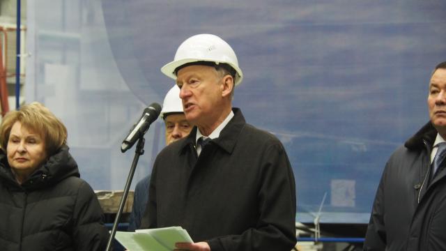 Николай Патрушев принял участие в закладке судов на первой российской цифровой верфи в Карелии